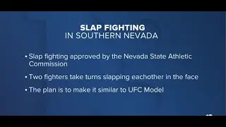 Nevada State Athletic Commission approves 'slap fighting'