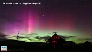 Watch: Northern Lights Dazzle After Dual Solar Flares