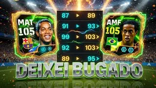 MELHOR FICHA PRO RONALDINHO PEGAR 105 DE OVERALL NO eFootball mobile 2025