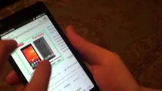 Работа интерфейса и браузера Xiaomi Red Rice (MTK6589T)
