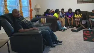 Choosing joy: The story behind the viral basketball shot made by a blind man from Grand Prairie