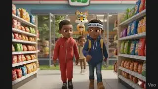 Video Generation Walking In Store