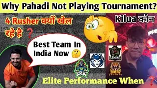 Why @pahadigamer_official   Not Playing With S8UL Elite ❓ Best Team  India #teamelite #totalgaming