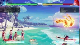 STREET FIGHTER V Ibuki 1 bar 423 Damage Combo