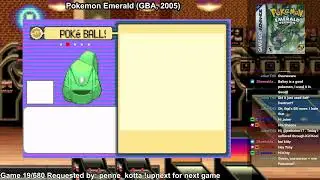 Retro Viewer's Choice S3: Game #19 - Pokemon Emerald (GBA) Part 5
