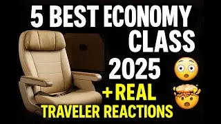 The 5 BEST ECONOMY CLASS Airlines in 2025 + Real Traveler Reactions