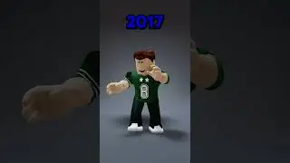EVOLU&Ccedil;&Atilde;O DO MEU AVATAR NO ROBLOX (2017 - 2022)