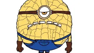 How to Draw Jerry  Mega Minions from Despicable Me 4 | Easy!