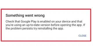 Fix Something Went Wrong Check That Google Play is enabled on your device Problem Real cricket 22