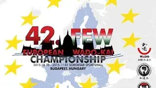 AO Kolomiets UA (kata Bassai) / 42nd FEW European Wadokai Karate Championship