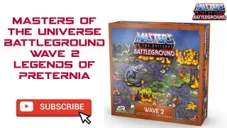 Masters of the universe battleground wave 2 Legends of preternia