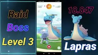 SOLOING LAPRAS RAID LEVEL 3