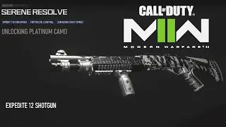 CALL OF DUTY - MODERN WARFARE 2 - UNLOCKING PLATINUM CAMO - EXPEDITE 12 SHOTGUN