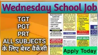 🧑&zwj;💻Thursday latest teaching job today | Delhi ncr jobs #teachervacancy