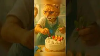 From Crisis to Triumph: Ayo the Cat&rsquo;s Epic Pastry Rescue! | 橘貓Ayo的甜點救援大作戰#cat #ai #catlovers #story