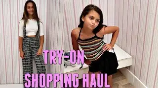 MALL SHOPPING FOREVER 21 TRY ON HAUL 2018! BRAND NEW SKYZONE TOUR! | EMMA AND ELLIE
