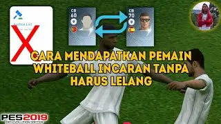 HOW TO GET TARGETED PLAYER WITHOUT BID AUCTION & FREE COMBINATION | PES 2019 MOBILE