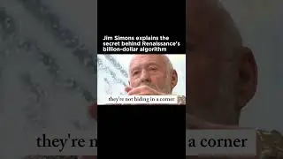 Jim Simons explains the secret behind Renaissance's billion-dollar algorithm.
