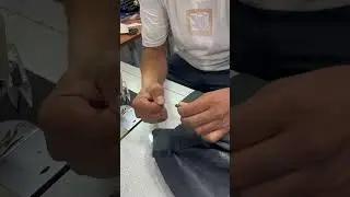 Proses pembentukan double bris. #sewing #JahitJas #DoubleBris #TeknikMenjahit #Tailoring #JasPria