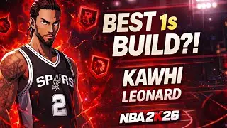 This Kawhi Leonard&ndash;style build might be the most unstoppable 1s court build in NBA 2K26.