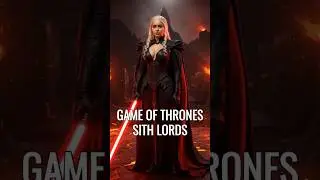 The Game of Thrones Cast as Sith Lords: The Lannisters Rise in the Dark Side