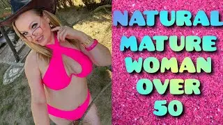 Wioletta ~ OVER 50 OLDER Woman ~ InstaBio ~ Natural OLD Woman OVER 50+