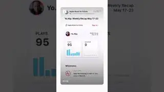 #weeklyrecap #Applemusic Song: #howYouComing Out on all platforms  label: #Allfamrecord || #Selfmade