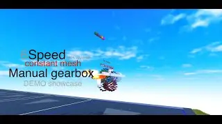Plane Crazy Constant Mesh gearbox 6 + Reverse