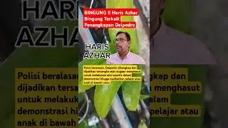 BINGUNG ‼️Haris Azhar Bingung Terkait Penangkapan Delpedro #shorts