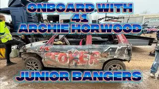 Onboard with 41 Archie Horwood Junior Bangers (23.3.25 Kings Lynn)