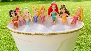 Disney Princess Doll Makeover ~ DIY Miniature Ideas for Barbie Wig, Dress, Faceup, andMore! DIY 