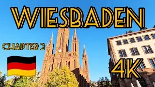 Walking Tour in Wiesbaden, Germany 4K-60 fps (GoPro 11 black) Chapter 2