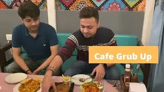 Cafe Grub Up Sector 15 Faridabad || Bronity Vlogs