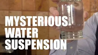 Mysterious Water Suspension