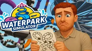 🌊 Estos toboganes rompen las leyes f&iacute;sicas. Y algunos huesos... | Waterpark Simulator Ep. 12