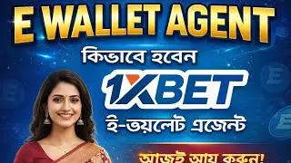 1xbet E Wallet  Agent Kivabe Niben।  1xbet ই ওয়েলেটের এজেন্ট কিভাবে নিবেন ২০২৫ No Advance 🇧🇩
