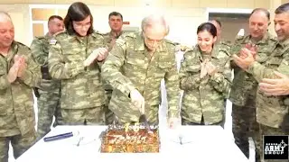 Polad B&Uuml;LB&Uuml;LOĞLU 75 İllik YUBİLEYİNİ Cəbhə B&Ouml;LGƏSİNDƏKİ Hərbi HİSSƏDƏ Qeyd Etdi _ Full-HD.mp4