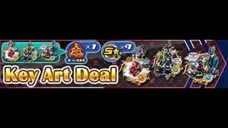 Kingdom Hearts Union &chi;[Cross] Key Art Sky/Beginning/Bonds (5 pulls)