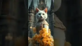 Is This The Most Glamorous Cat Ever? #ai #cat #candyfortheeye
