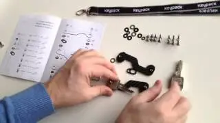 Keypack Carbon Key Organizer