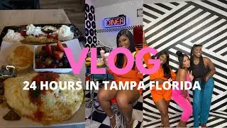 VLOG| 24 HR GIRLS TRIP TO TAMPA FLORIDA| THE SNAP HOUSE