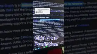 GRT Price Prediction #crypto #priceprediction #metaverse #grt