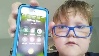 calling talking tom and talking Angela for a Happy meal