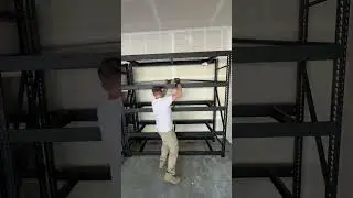 ✅ Garage Organization: 5-Tier Shelf Assembly by #24Solve #handyman #garagestorage