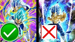 EZA AGL SSBE Vegeta May Literally Have The Worst Linking Partner In History (DBZ: DOKKAN BATTLE)