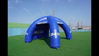 Durable Inflatable Spider Tent: Perfect for Business Meetings & Events! 🕷️✨