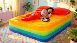 Which Cozy Bed Would You Choose? 🛏️😴 Oddly Satisfying AI ASMR | No Talking Soft Bedroom Ambience