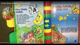 Original V-Tech Children's Classic Nursery Rhymes Story Book