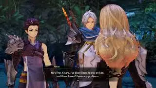 Tales of Arise - Dohalim and Kisara have a moment