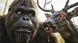 Bigfoot vs Deer: Forest Hunt Went Horribly Wrong